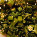 きのきのきのぴ's cooksnap of when they made つるむらさきとおくらのおひたし.