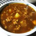 みよ～'s cooksnap of when they made ■絶品！みんな大好き、給食のカレー■.