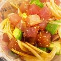 さこあ's cooksnap of when they made 漬けるだけ♡マグロとアボカドのユッケ丼♡.