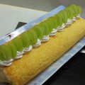 ナカミチ's cooksnap of when they made 全卵４個でふわふわロールケーキ生地♪.