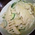 ゆい☆とーるMAMA's cooksnap of when they made たけのこ新たまのわさびマヨポンサラダ.