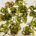 チロル✩'s cooksnap of when they made ゴーヤの塩昆布揚げ.
