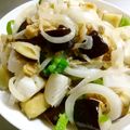 ひんべえ's cooksnap of when they made ♡いかと野菜のレモンバター炒め♡.