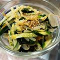 hozunyam's cooksnap of when they made レンジで簡単！搾菜もやしきゅうりナムル.