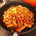 ☆ichika＊☆'s cooksnap of when they made 余ったキムチで豚キムチ.