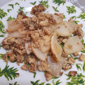 よーこ☆ガッキー's cooksnap of when they made 大根とたまごの大皿炒め.