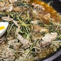 ぴのんこ's cooksnap of when they made モリモリ食材を崩す！ダム型クリアアサヒ鍋.