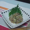 kokobaba's cooksnap of when they made つばすのなめろう.