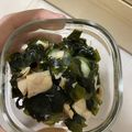 akitchen15's cooksnap of when they made ツナときゅうりわかめの酢の物★レモン汁で.