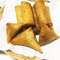 遥ちゃんのママ's cooksnap of when they made 夏に！インド風カレー春巻☆サモサ☆.