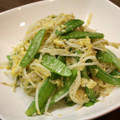 ちべターリー's cooksnap of when they made ダシダで！絹さやとモヤシの玉子とじ　.