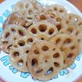 まるちゃん's cooksnap of when they made 厚切りシャキシャキれんこんのきんぴら.