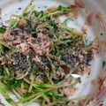 akoreana's cooksnap of when they made 豆苗のツナマヨ和え.