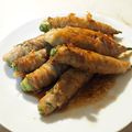 3life's cooksnap of when they made オクラの青しそ肉巻き.
