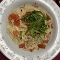 くいしんぼう☆ふきこ's cooksnap of when they made 素麺アレンジ♪さっぱりトマト素麺♪.