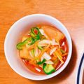 pooonmiz's cooksnap of when they made 高野豆腐の南蛮漬け.