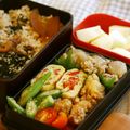 ガメコ's cooksnap of when they made お弁当に彩り＊パプリカの卵焼き.