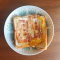 あさちゃんちゃんん's cooksnap of when they made ベーコンエッグトースト.