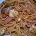 リッヒ's cooksnap of when they made フライパン一つde★本格ナポリタン.