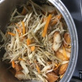 さっちー７４'s cooksnap of when they made ♡ツナ缶まるごと～のきんぴらごぼう♡.