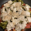 ポメちょん's cooksnap of when they made 鶏胸肉と野菜の蒸し焼き.