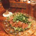 おきょうねえ's cooksnap of when they made 驚愕レシピNo.20牛たたきタリアータ風.