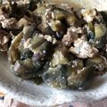 hafsia's cooksnap of when they made 冷めても美味しい♪茄子の豚肉味噌炒め.