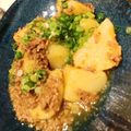 クックUX116M☆'s cooksnap of when they made 新じゃがのそぼろ煮(カレー味).