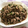 FGO☆'s cooksnap of when they made ５分で完成！簡単牛バラ肉としょうがの炒め.