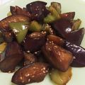 アンティーまゆ's cooksnap of when they made ピリ辛旨い☆茄子とピーマンのきんぴら味.