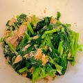 クック5JZPDZ☆'s cooksnap of when they made モロヘイヤとツナのおひたし.