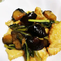 如月小町's cooksnap of when they made 柔らか鶏胸肉とナスと小松菜の甘辛炒め.