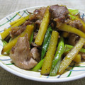 caramel-cookie's cooksnap of when they made 豚肉とさつまいものオイスター炒め.