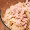 mikkusan's cooksnap of when they made ＜常備菜＞冷しゃぶとキャベツのごま和え.