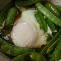 mzhroom's cooksnap of when they made ほんのり甘い母の味　絹さやの落とし卵煮.