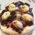 さくゆうゆ's cooksnap of when they made ブルーベリーとバナナの簡単フルーツピザ☆.