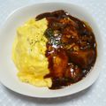 ✯聖夢✯'s cooksnap of when they made ビーフシチューで☆ご馳走オムライス.