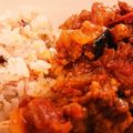 ぽんちち2003's cooksnap of when they made 野菜たっぷりトマト缶の無水キーマカレー.