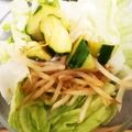 メリー・モコ's cooksnap of when they made ピリ辛やみつき！胡瓜ともやしのナムル.
