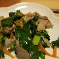 rakuen's cooksnap of when they made 簡単ウマイ★行者にんにくと豚バラ炒め.