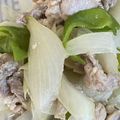 よーよー1970's cooksnap of when they made ピーマンの野菜炒め.