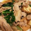 miha33's cooksnap of when they made 豚肉と厚揚げの味噌ラー油炒め♪極うま♪.