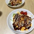 aporoo25's cooksnap of when they made キャベツどっさり♪とん平焼き風♥.