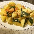 スローライフさん's cooksnap of when they made トマト＆ズッキーニ＆卵のマヨ炒め.