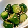クック59ZLK3☆'s cooksnap of when they made 簡単揉むだけ♡病みつききゅうり.