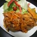 姫っ子★'s cooksnap of when they made ジューシーチーズハンバーグ♪.