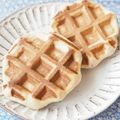 やぁめぇ's cooksnap of when they made ふんわりモッチリ♥苺のワッフル.