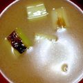 新婚♡料理初心者's cooksnap of when they made ごま油で！彼氏も絶賛♪白ネギの味噌汁.