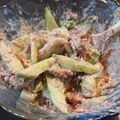 えりぺこ's cooksnap of when they made コンビーフときゅうりのマヨ醤油サラダ.