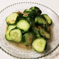 nana_tenjo's cooksnap of when they made きゅうりとみょうがの中華風浅漬け.